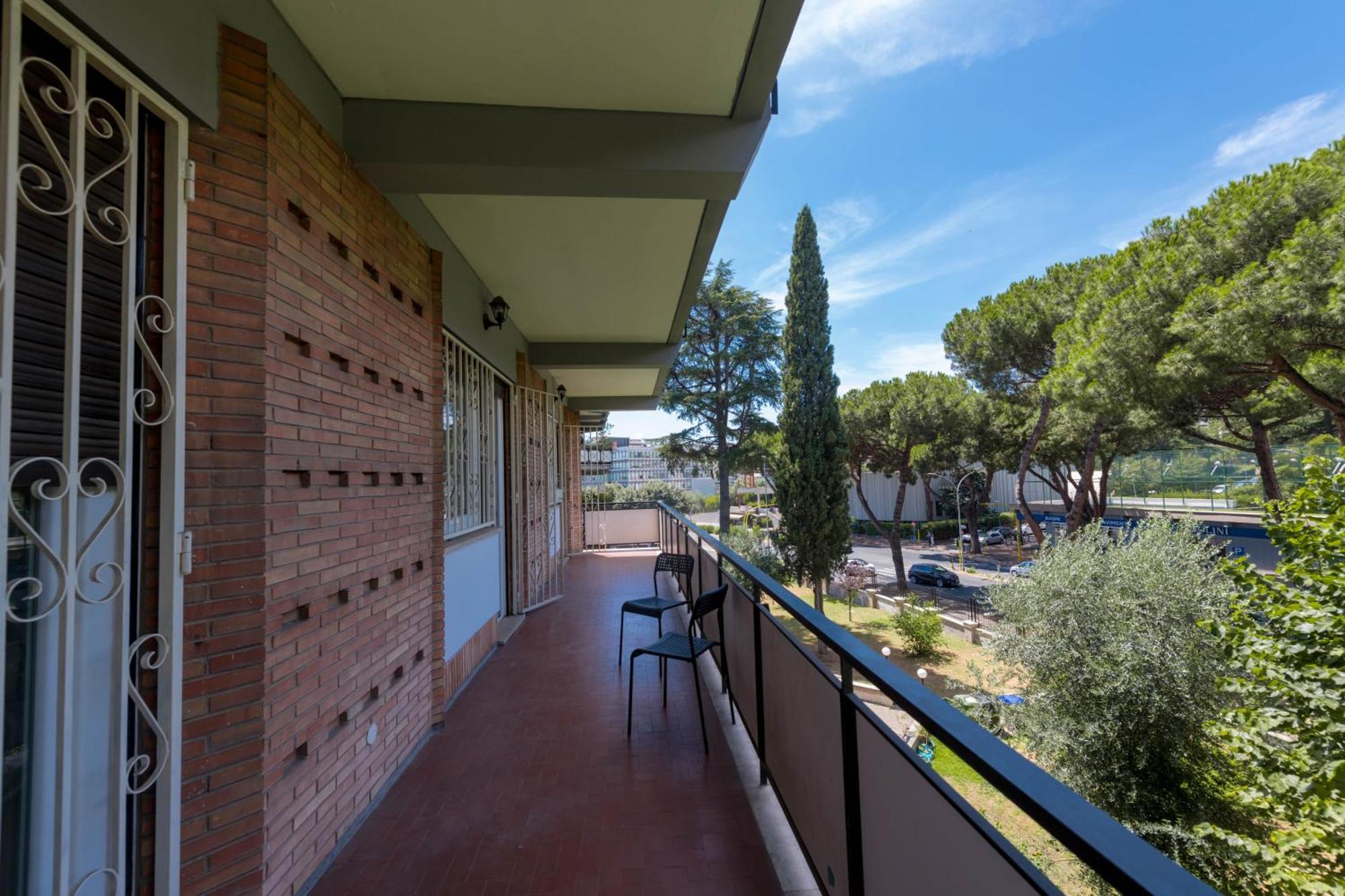Spazioso Appartamento Vicino Eur Řím Exteriér fotografie